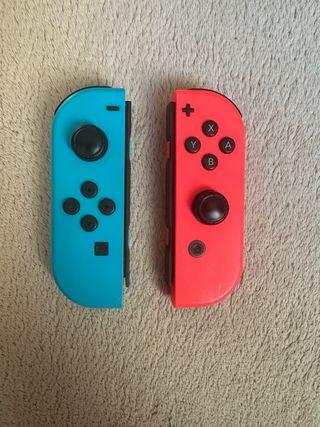 Mandos Nintendo Switch Joy-Con Rojo/Azul
