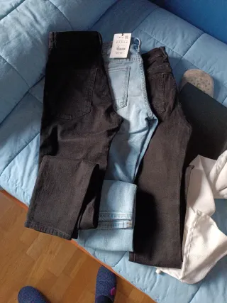 Pantalones Super Skinny Pull&Bear Talla M