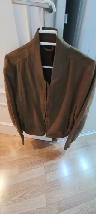 Chaqueta bomber marrón