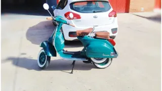 Vespa PX 200 Iris Verde