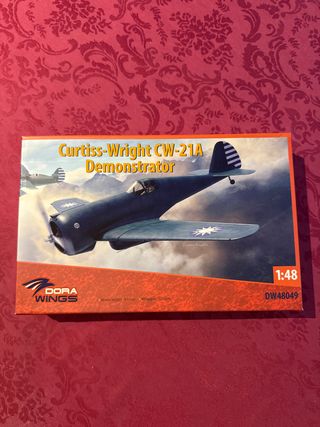 Maqueta Avión Curtiss-Wright CW-21A Demonstrator