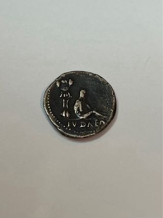 Moneda romana Vespasiano Judea Capta