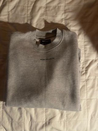 Sudadera Nude Project Gris Talla L