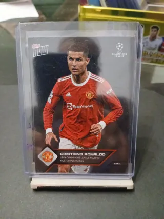 Cromo Cristiano Ronaldo UEFA Champions League Topp