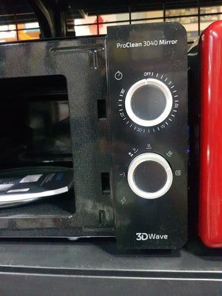 Microondas Rojo 30L 3D Wave