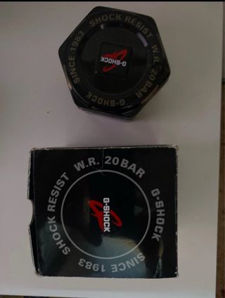 Casio G-Shock Reloj WR 20 BAR Negro