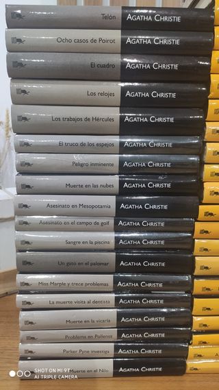 Colección Libros Agatha Christie