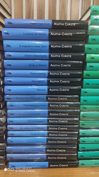 Colección Libros Agatha Christie