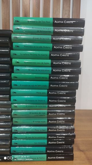 Colección Libros Agatha Christie