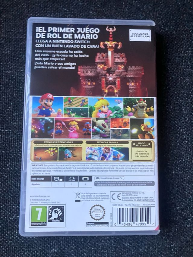 Super Mario RPG Nintendo Switch