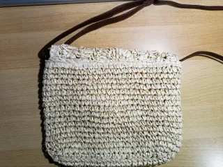 Borsa a tracolla in carta 28x24 cm