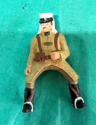 Figuras de plomo indio y soldado