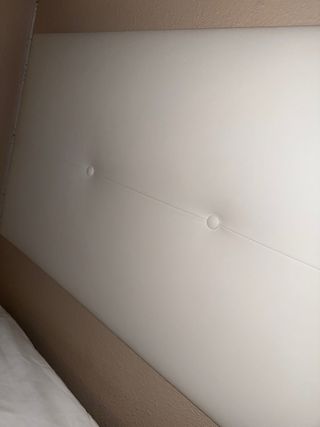 Cabecero blanco  50 x 90 cm Para camas de 90
