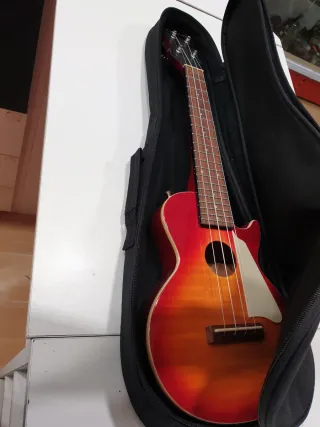 Ukelele Epiphone Les Paul con funda