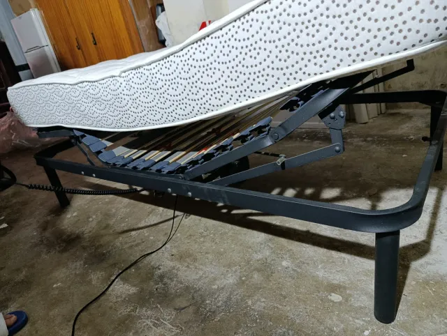 Cama articulada eléctrica 105x190 + colchón