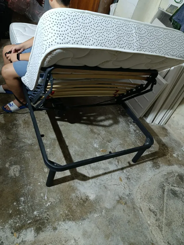 Cama articulada eléctrica 105x190 + colchón