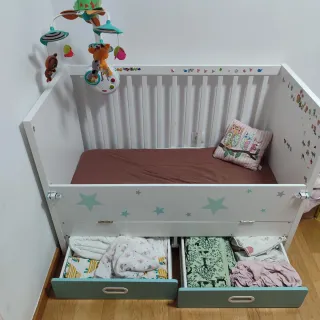 Cuna Stuva Ikea 60x120 cm