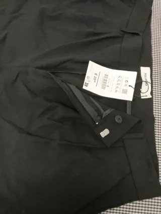 Bermuda vestir negra Pull&Bear XL
