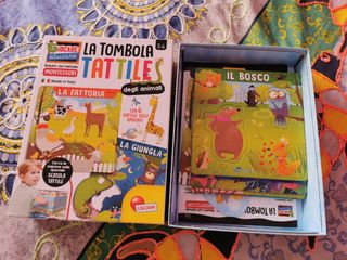 Gioco Montessori La Tombola Tattile