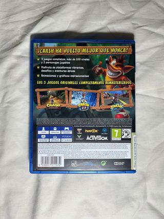 Crash Bandicoot N. Sane Trilogy PS4