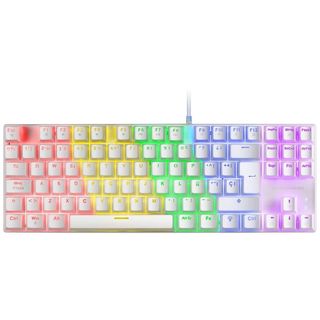 Teclado Gaming Mars Gaming Blanco RGB