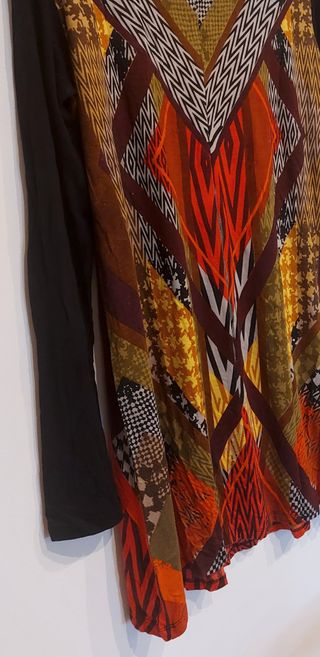 Vestido mujer marca Derhy, estilo boho chic hippie