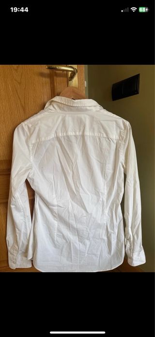 Camisa Polo Ralph Lauren Blanca Mujer