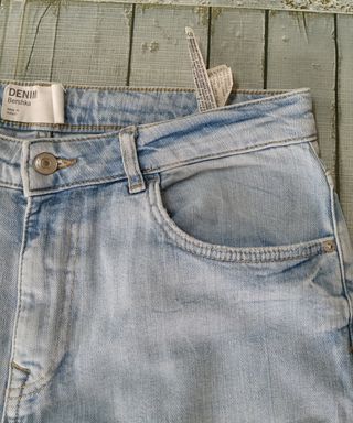 Pantalones vaqueros Bershka desgastados