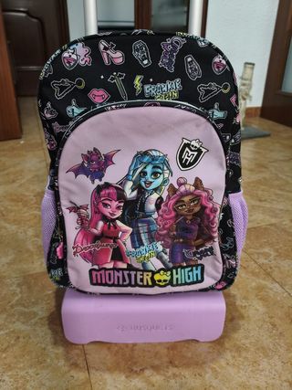 Mochila Ruedas Monster High