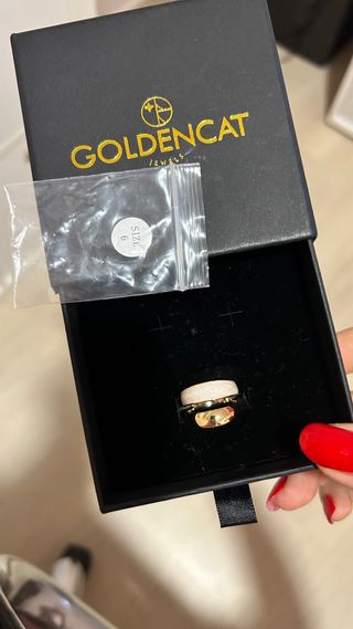 Anillo GOLDENCAT JEWELS dorado talla 6