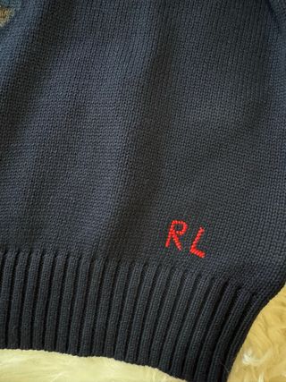 Jersey Polo Ralph Lauren Oso Bandera USA Talla XL