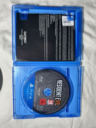 Resident Evil VII Biohazard PS4