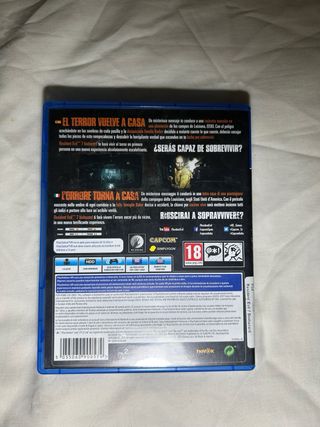 Resident Evil VII Biohazard PS4