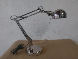 Lámpara Escritorio Ikea Forsä Niquelada