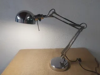 Lámpara Escritorio Ikea Forsä Niquelada