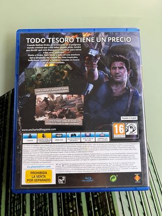Uncharted 4: El Desenlace del Ladrón PS4