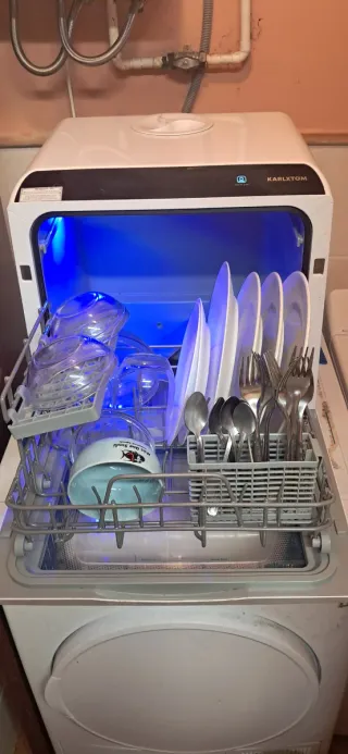 Mini lavavajillas de encimera Karlxtom