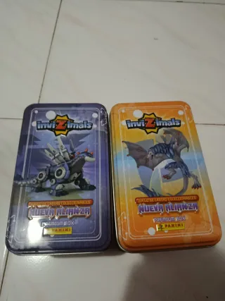 Invizimals Cajas Metálicas Premium nueva alianza
