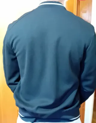 Bomber negro de hombre