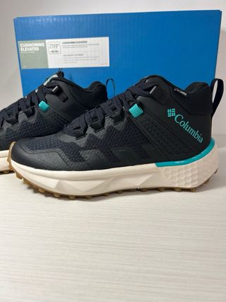 Zapatillas Columbia Mujer Negras y Turquesa