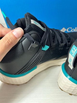 Zapatillas Columbia Mujer Negras y Turquesa