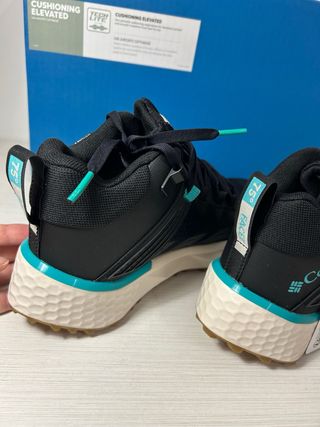 Zapatillas Columbia Mujer Negras y Turquesa
