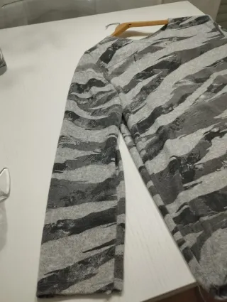 Jersey largo estampado mujer