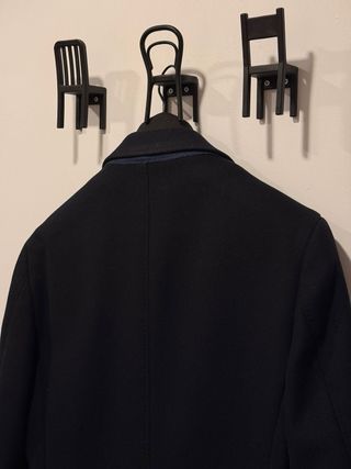 Abrigo Massimo Dutti Azul Marino
