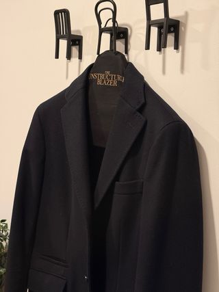 Abrigo Massimo Dutti Azul Marino