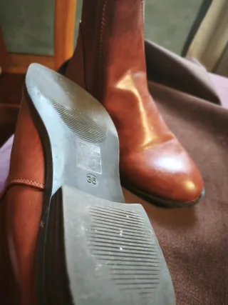 Botines de piel mujer