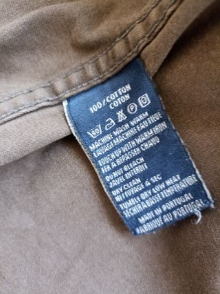 Sobrecamisa Barbour Marrón Algodón Talla L