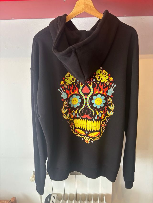 Sudadera Og’s Estampada Negra XL