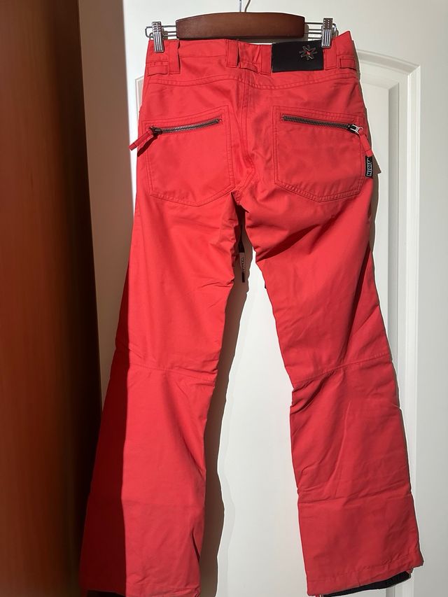 Pantalón Snowboard Mujer Nikita Rojo/Coral