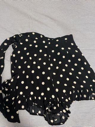 Falda pantalón lunares